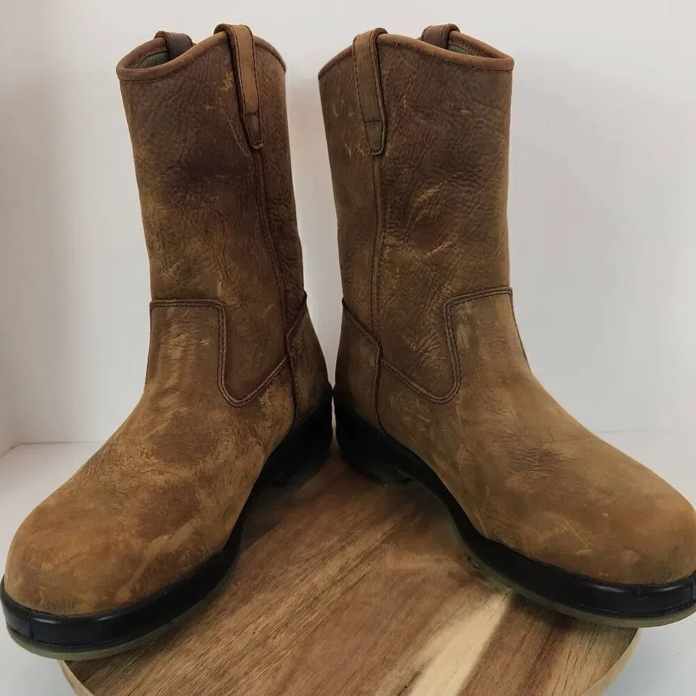 Wolverine Men's Durashock Steel Toe Work Boot Size 9.5 Extra Wide Insulated